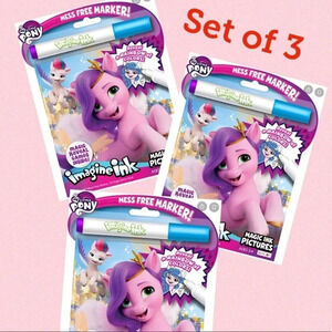 My Little Pony NEW 20 Page Magic Ink Pictures 1 Mess Free Magic Ink Marker gifts